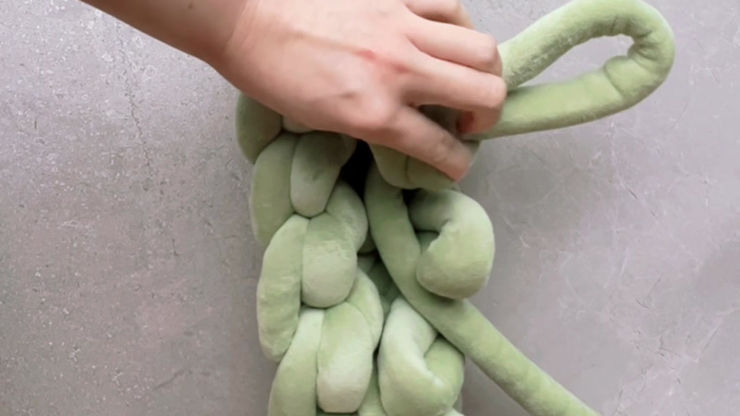 Monster Chic Chunky Yarn Tote